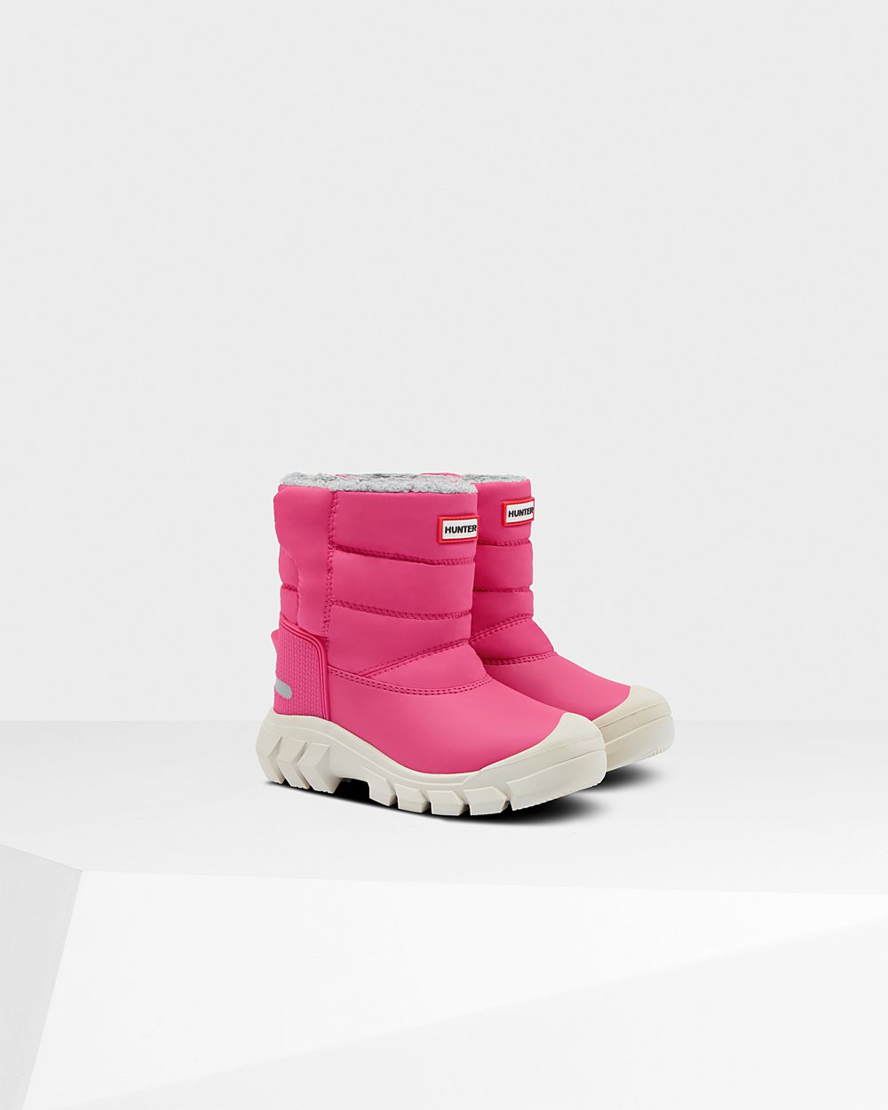 Hunter Original Little Insulated Snow Boots - Online Shop Kids Light Pink - AHNGML631